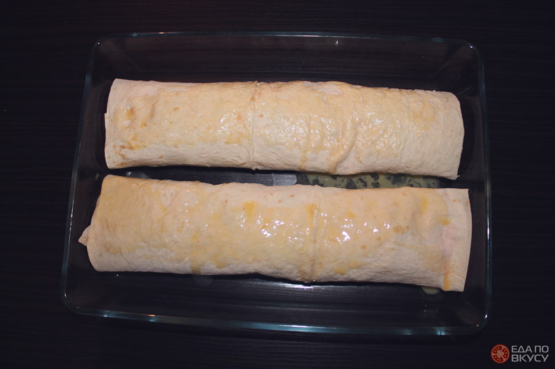 Рулет из лаваша с мясным фаршем - 15