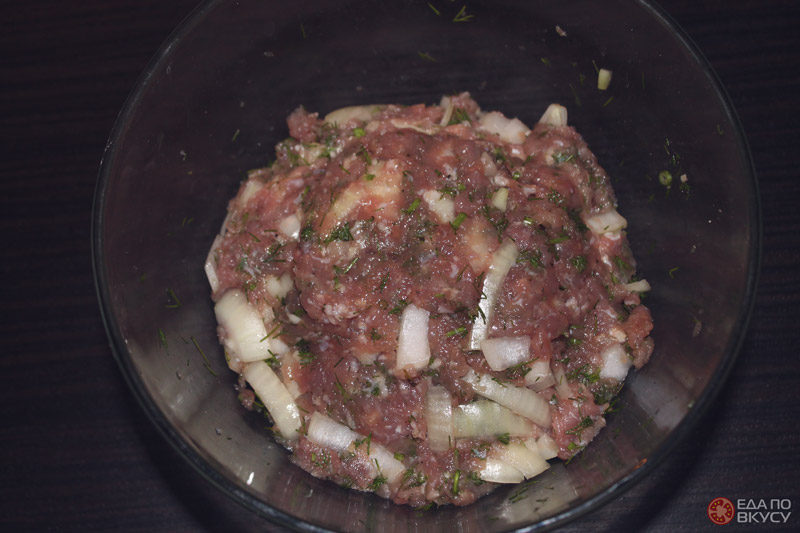 Рулет из лаваша с мясным фаршем - 2