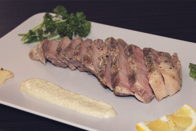 Свиная шея сувид (Sous-vide)