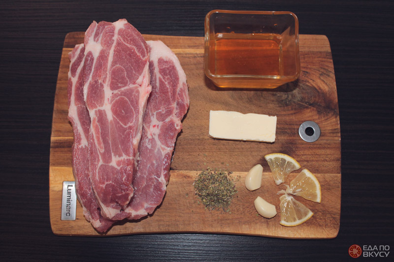 Свиная шея сувид (Sous-vide) - ингредиенты